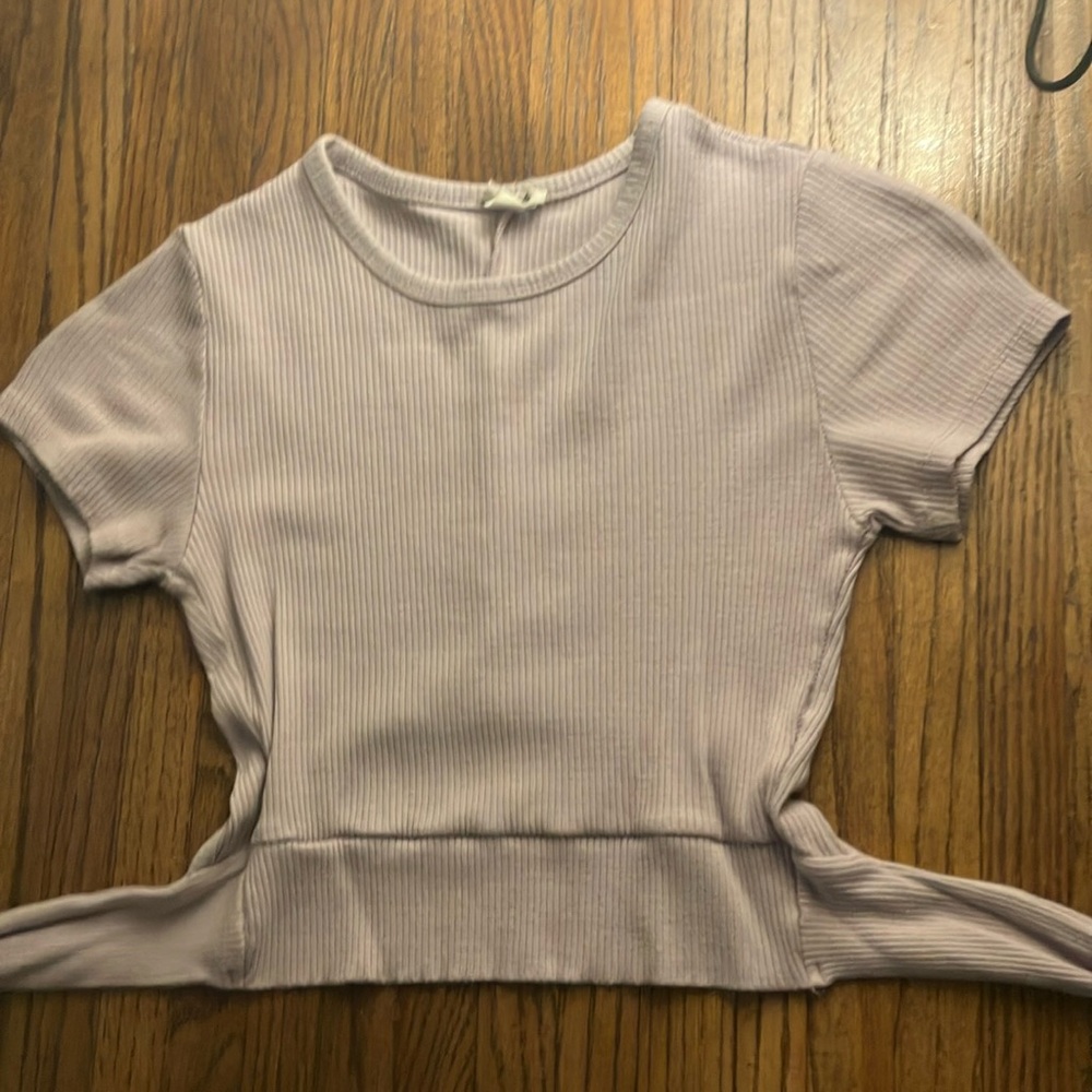 garage crop top